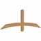 Ekena Millwork Bellingham Timber Gable Bracket, Western Red Cedar, 60"W x 20"H x 1 1/2"D x 3 1/2"F, 8/12 Pitch GBW060X20X0204BEL00SWR - alternate 2